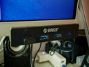 奥睿科（ORICO）USB扩展type-C分线器USB3.0hub扩展坞桌面集线器铝合金卡扣式台式高速延长线带供电口 MH4PC 实拍图