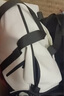 回力斜挎包干湿分离手提拎包男女运动大容量瑜伽健身包潮牌休闲旅行包 白色【43码独立鞋仓】 实拍图