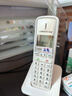 中诺W129子母机电话一拖一拖二办公家用内线对讲数字无绳电话无线座机 W129白色(一拖四) 实拍图