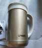 虎牌（TIGER）保温杯茶滤网杯男女办公杯CWM-A035-AM森林绿色350ml 实拍图