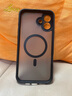 ALittleFlower【全网热销40W+】适用iPhone16Plus手机壳16Plus保护套磁吸苹果超薄防摔软壳透黑男女款简约 实拍图