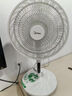 美的（Midea）【幸运草安睡风扇1S】一级能效直流变频声控电风扇家用遥控卧室静音落地扇台式桌面抗菌大风力电扇 实拍图