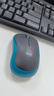 罗技（Logitech）MK275 键鼠套装 无线键鼠套装 办公键鼠套装 全尺寸 商务键鼠套装 带无线2.4G接收器 黑蓝色 实拍图