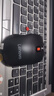 联想（Lenovo）无线蓝牙双模充电鼠标 蓝牙5.0/3.0 便携办公鼠标人体工学设计 Howard理性黑充电版 实拍图
