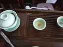 天喜（TIANXI）茶盘家用泡茶台轻奢送礼高档茶托盘功夫茶具套装办公桌竹制大茶海 实拍图