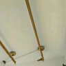 四季沐歌晾衣架手摇阳台升降晾衣杆手动室外晒衣架家用三杆手摇式晾衣架 2.7米【高轻固铝材】流沙金 实拍图