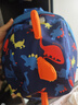 三美婴幼儿园小书包儿童背包男女童1-3-6岁防走失双肩儿童包 中号蓝色恐龙【建议90-140cm】 实拍图