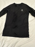 卡尔美（KELME）运动紧身衣男秋季长袖打底衫透气篮球足球弹力训练健身服 黑色3891113(LOGO在左胸) M/170 实拍图