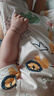 欢喜小熊婴儿短袖连体衣夏季薄款纯棉哈衣睡衣男女初生宝宝衣服2件装 实拍图