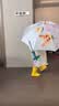 B.Duck小黄鸭童鞋儿童四季雨靴男童女童宝宝束脚筒靴雨鞋5911黄色24 实拍图