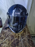 坦克摩托车头盔T270揭面盔3C双镜片四季防雾安全帽亚黑魔界XL 实拍图