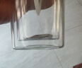【⭐采销推荐】高硼硅双层玻璃杯泡茶杯茶水分离杯隔热车载水杯 双层真空底银色直筒 330ml 1只 实拍图