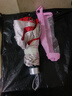 【全网爆款】手动UV折叠雨伞男女晴雨伞两用防晒遮阳黑胶伞 【新人福利】7骨纯色 颜色随机 实拍图