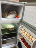 长城（GREAT WALL FRIDGE）家用迷你小冰箱小型冷冻冷藏保鲜宿舍出租房办公室节能省电双开门电冰箱 银色119L【一级能效 全国联保】 实拍图