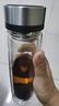 富光双层玻璃杯 茶水分离泡茶杯 高硼硅水杯子办公商务车载男女士 实拍图