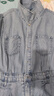 森马（Semir）牛仔连衣裙女收腰翻领裙子2025夏凉感通勤休闲中长裙109325114021 实拍图
