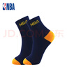 NBA袜子男士中筒夏季休闲商务运动袜男舒适无骨精梳棉篮球袜6双装 实拍图