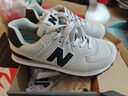新百伦男鞋官方秋冬季运动鞋子女鞋休闲情侣N字574阿甘复古登山慢跑步鞋 574灰黑升级版 41 实拍图