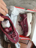足力健老人鞋秋季中老年散步鞋轻便妈妈鞋休闲女鞋 8602K酒红38 实拍图