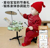 俏娃宝贝（QIAO WA BAO BEI）暑假礼物架子鼓儿童玩具乐器生日1-2周岁礼物婴幼儿宝宝生日 实拍图
