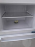奥马（Homa）125升双门省电小冰箱 小型电冰箱家用 出租房宿舍冷藏冷冻两用 双开门两门二门 白色 BCD-125H 实拍图