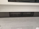 伊意岩板电视柜玻璃茶几组合简约客厅家用岩板卧室电视柜落地地柜 2.4米电视柜（圆角岩板面 颜色可选 包安装） 实拍图