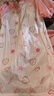 南极人儿童睡衣夏季女童薄款纯棉卡通少女家居服连衣裙 粉色小兔 150 实拍图