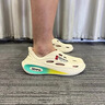 森马洞洞鞋男款夏季外穿防滑防臭踩屎感包头拖鞋户外大码运动沙滩凉鞋 米色 42 实拍图