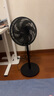 美的（Midea）【超级单品】七叶轻音立式电风扇家用柔风落地扇台式桌面小型风扇大风量节能摇头宿舍电扇 SAF30AB 实拍图
