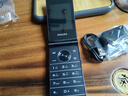 飞利浦（PHILIPS）E6616 老年人翻盖手机4G全网通  超长待机 大电池大屏大声大字老人老年智能按键学生功能机 陨石黑 实拍图