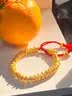 中国黄金（CHINA GOLD）黄金手链男女款足金碎金子盘缠金手绳转运珠情人节生日礼物送女友 【京速达】盘缠手链 约2.64g【中金礼盒】 实拍图