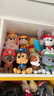 汪汪队立大功（PAW PATROL）汪汪队玩具毛绒全套狗狗玩偶公仔男女孩玩具旺旺队新年礼物 经典款-灰灰公仔 小号-坐高约15.2CM 实拍图