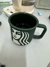 星巴克（Starbucks）墨绿色女神款陶瓷马克杯办公室咖啡杯子320ml男女生生日礼物 实拍图