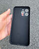 品胜 适用苹果16Pro手机壳 iPhone16Pro柔性液态壳全包防摔防磨防震亲肤男女款超薄保护套软壳 黑色 实拍图
