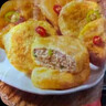 美好香酥藕盒 900g 约23个 油炸藕夹肉 空气炸锅 早餐早点半成品菜 实拍图