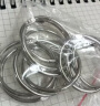 德仕通　20个装活页圈铁环扣装订圈diy相册装订线圈环　打孔器文具活页铁环书圈开口圈本子打孔环扣圈扣 32mm（10个装） 实拍图