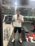 洛克兄弟（ROCKBROS）夏季骑行服套装男女山地公路自行车衣服单车装备 白色进阶套装(轻薄款 裤垫升级) L 实拍图