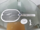 澳柯玛（AUCMA）电蚊拍灭蚊拍两用锂电池充电式紫光诱蚊带底座灭蚊神器苍蝇拍P1 晒单实拍图