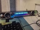 漫步者花再Halo PixelBar深渊字幕歌词音响电脑桌面音箱 自定义屏幕长条有线音箱蓝牙6.0RGB灯效 破界黑 实拍图
