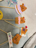 佳妍生日蛋糕插件 汉堡生日桶diy材料包蛋糕插件小红书同款22件 实拍图