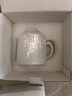 昌南茶杯 景德镇陶瓷雕刻茶水分离泡水杯带盖茶具办公室杯子 龙头兰花 实拍图