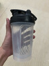 Blender Bottle 蛋白粉摇摇杯运动水杯 大容量塑料杯带刻度健身便携搅拌男士女生 经典款600mlV2灰色 实拍图