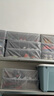 友纳（YOUNA）鞋盒鞋子收纳神器省空间透明鞋盒子鞋柜放靴子鞋托床底可折叠鞋架 升级款-大号【6个装】加宽加高 实拍图