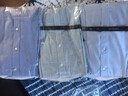 雅戈尔（YOUNGOR）短袖衬衫男DP免烫衬衫面料男衬衣抗皱平整易打理新品 GSDP16387HJA蓝色 42 实拍图