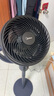美的（Midea）【变频轻音】空气循环扇家用遥控电风扇四季净化扇轻音落地扇99%抑菌桌面小风扇大风力风扇GDG24ZR 实拍图