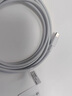 华为6A数据线 USB Type-C转USB Type-C 线长1m/高品质线芯/持久耐用 白色 实拍图