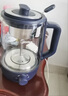 美的（Midea）养生壶煮茶器煮茶壶电水壶热水壶烧水壶恒温壶电热水壶迷你玻璃泡茶壶黑茶 ZC10-Pro 实拍图