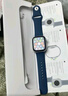 Apple Watch Series 10 智能手表42毫米银色铝金属表壳丹宁色运动型表带S/M【蜂窝款】MWXJ3CH/B 实拍图