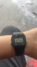 卡西欧（CASIO）手表男女经典复古学生儿童表F-91W-1DG 3DG 9DG/F-84W/F105电子表 F91W蓝边影视剧同款 【附加贴膜】 实拍图