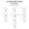 米蔓（MIMORE）足银耳钉女时尚潮流高级感气质耳饰小巧简约养耳洞耳棒免摘防堵 实拍图